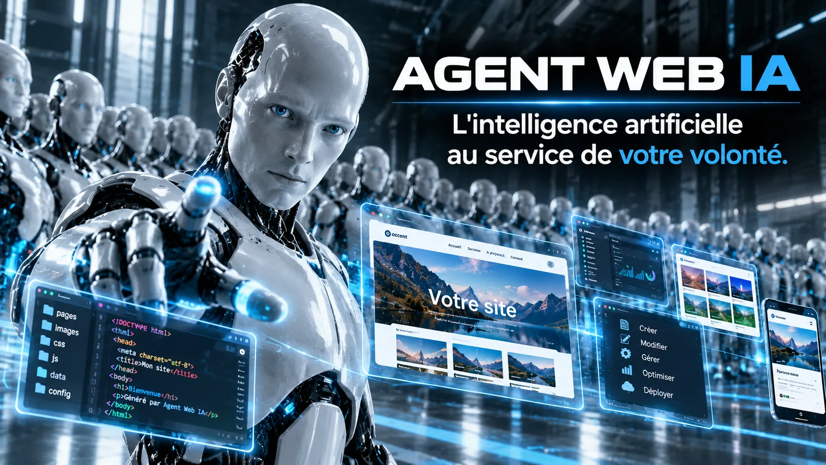 Cover Agent Web IA — Irobot